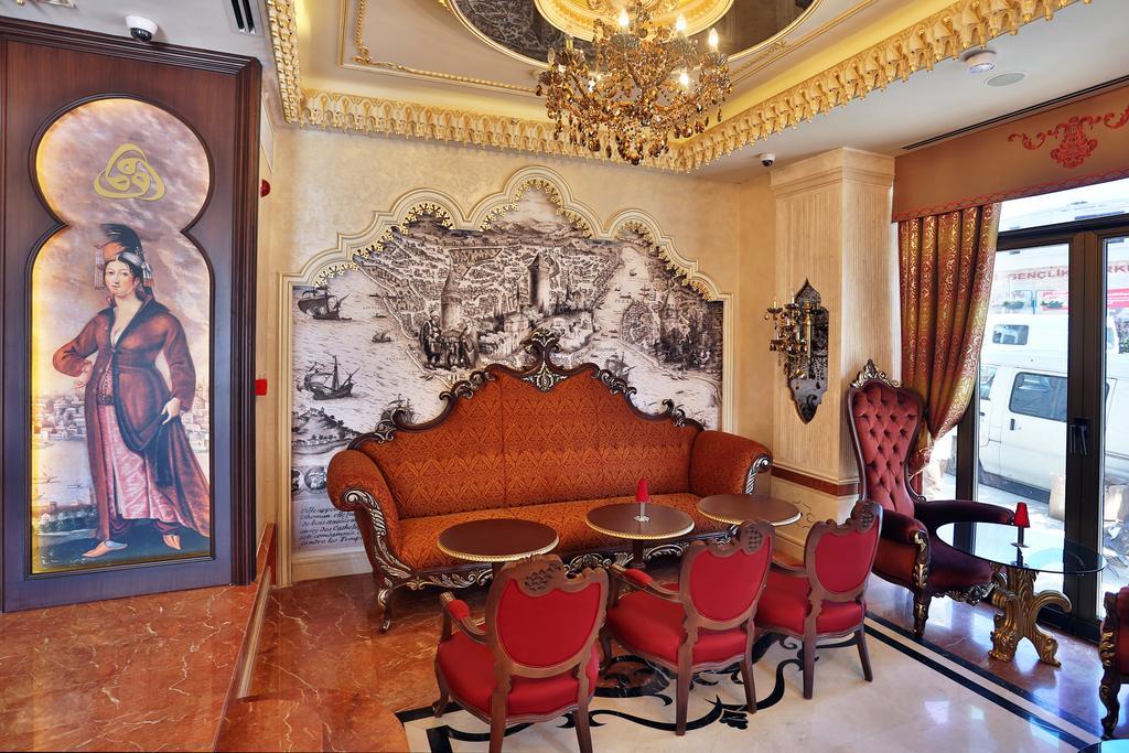 Daru Sultan Hotels Galata Истанбул Екстериор снимка Interior of the restaurant